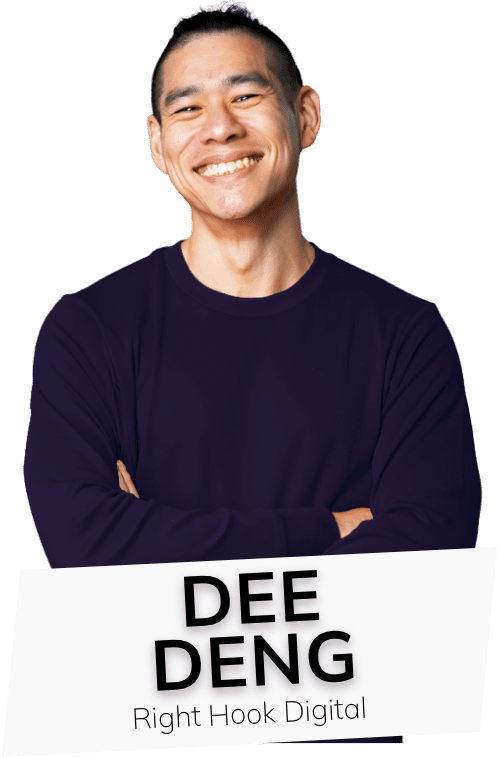 Dee Deng Dee Deng, Founder of Right Hook Digital