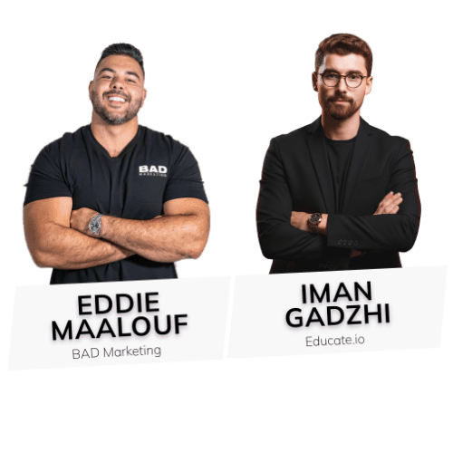 Eddie Maalouf and Iman Gadzhi