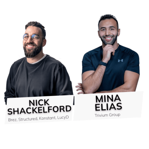 Nick and Mia Nick Shackelford & Mina Elias